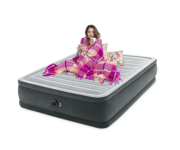 Luftmadrass INTEX Comfort Plush Förhöjd - Dubbel