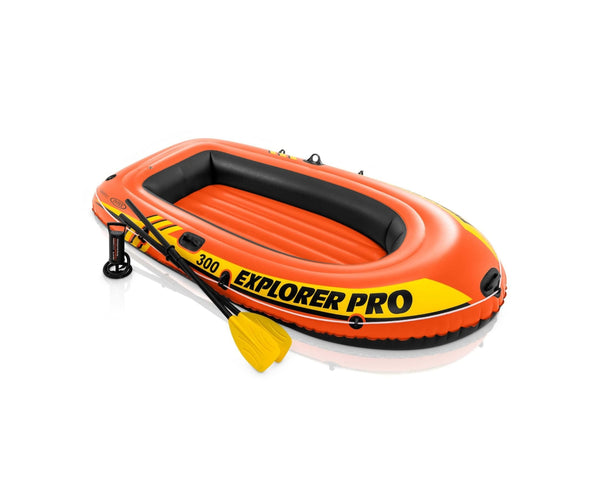 INTEX Explorer Pro 300 Uppblåsbar Båt - 3Personer