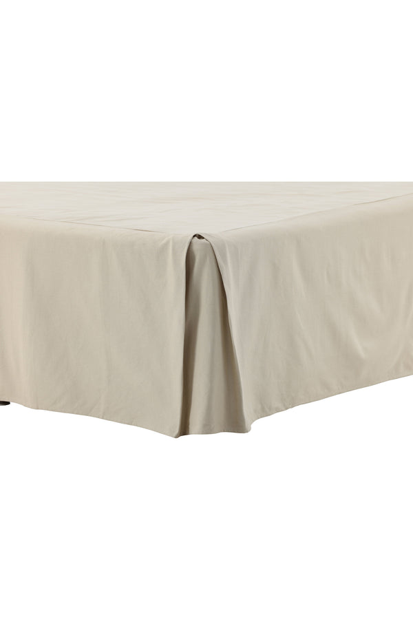 Bed covers ZIGGY Cotton 200x180cm-Beige