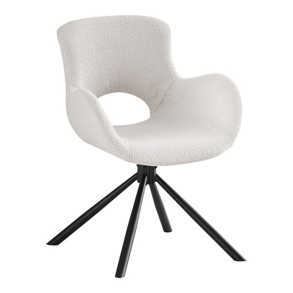 Matstolar AMORIM Bouclé 2st Off-white