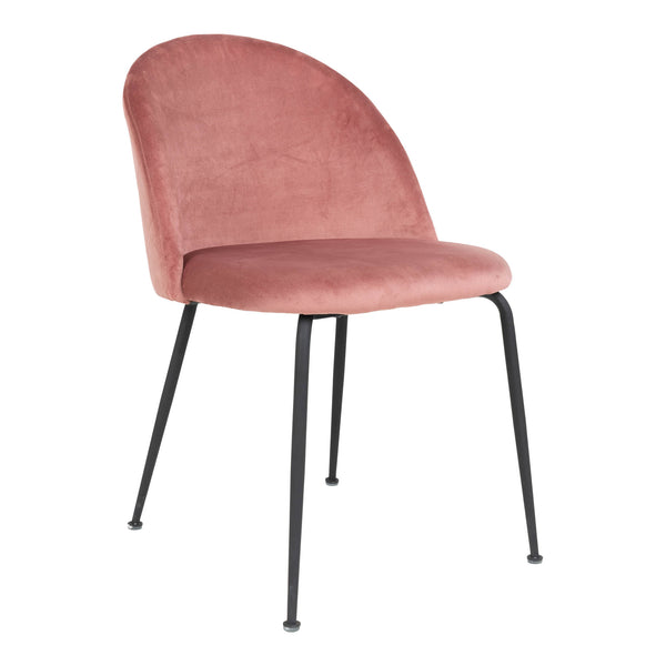Matstolar GENEVE Sammet 52x51x78 Rosa-2st