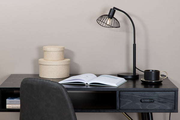 Bordslampa ELSA Stål E14-Svart