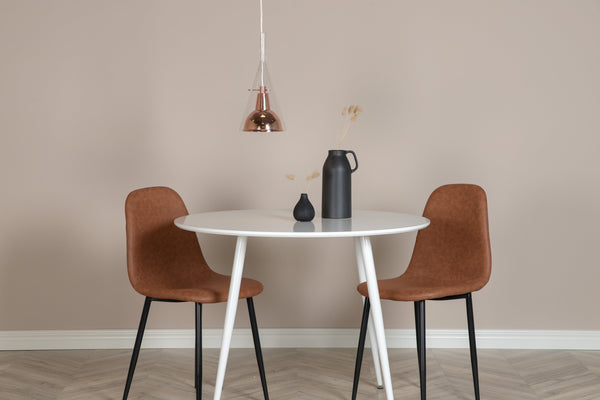Taklampa SIRIUS Glas E27-Koppar