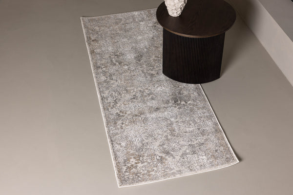 Rektangulär matta CLEO Polyester 200x80cm-Silver