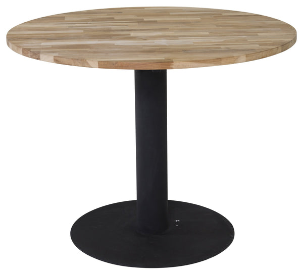 DINING TABLE CIREBON Teak ⌀140 cm-Nature