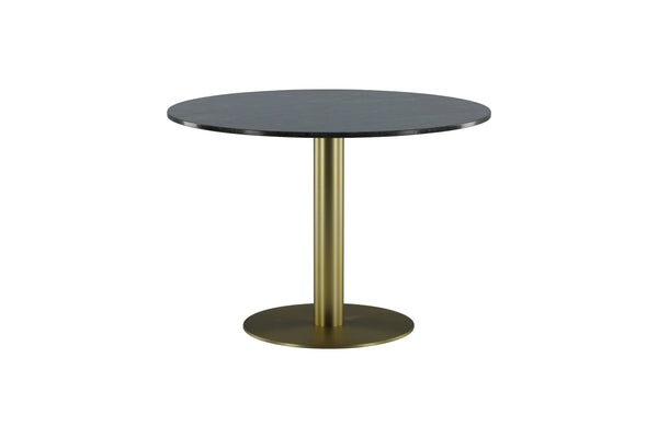 MATBORD ESTELLE Marble ⌀106 cm-Svart