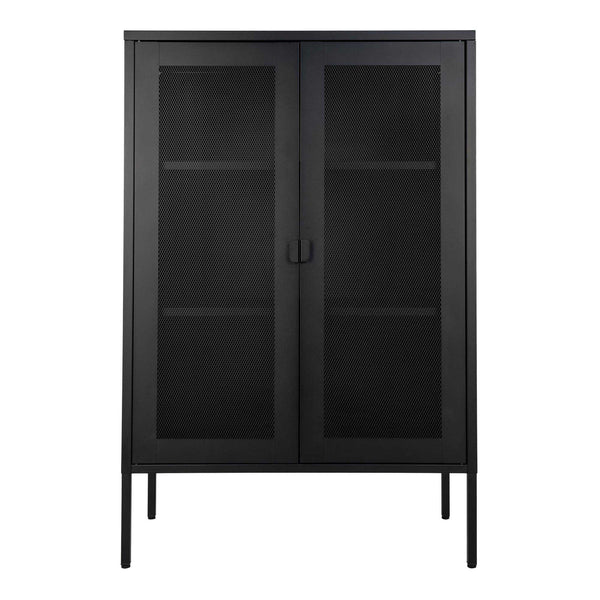 Skåp MELBOURNE Stål 40x80x120 Svart