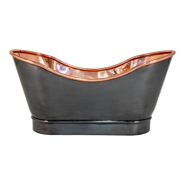 Bathtub PAMPLONA Steel 164x72x82 Black