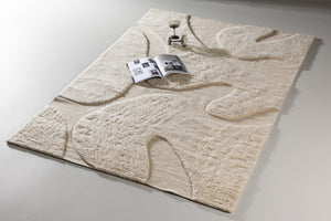 BOONE Rektangulära Mattor 200 X 290 Beige