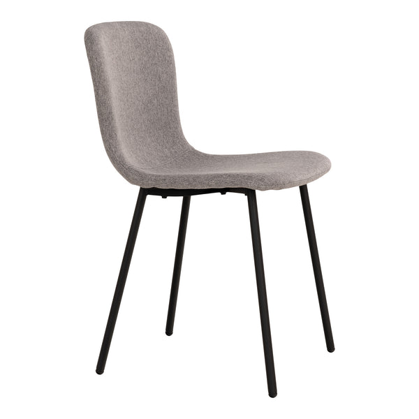 Matstolar HALDEN Bouclé 52,5x44,5x81,2 Ljusgrå-2st
