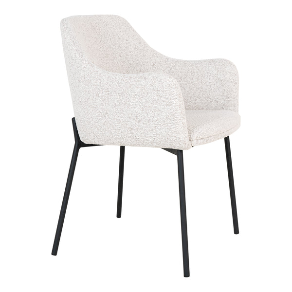 Matstol MELILLA Polyester Vit - 2st
