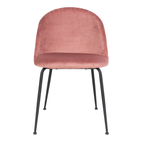 Matstolar GENEVE Sammet 52x51x78 Rosa-2st