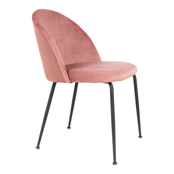 Matstolar GENEVE Sammet 52x51x78 Rosa-2st