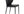 Matstolar PISA PU-läder 52x54x83 Svart-4st