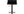 Barstol MIDDELFART Polyester Sammet 43x43x88-108 Svart-2st