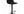 Barstol MIDDELFART Polyester Sammet 43x43x88-108 Svart-2st