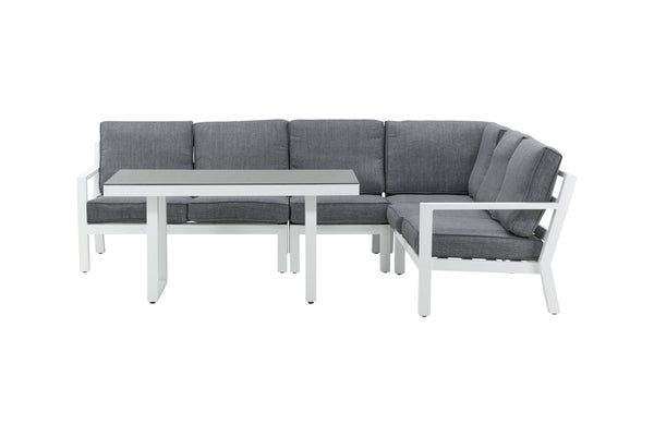 Corner groups BARCELONA Aluminum White/ Grey