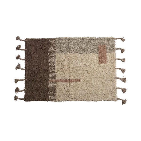 Badrumsmatta 2st MASUMI Bomull 60X90 Multi