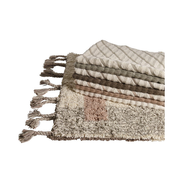 Badrumsmatta 2st MASUMI Bomull 60X90 Multi