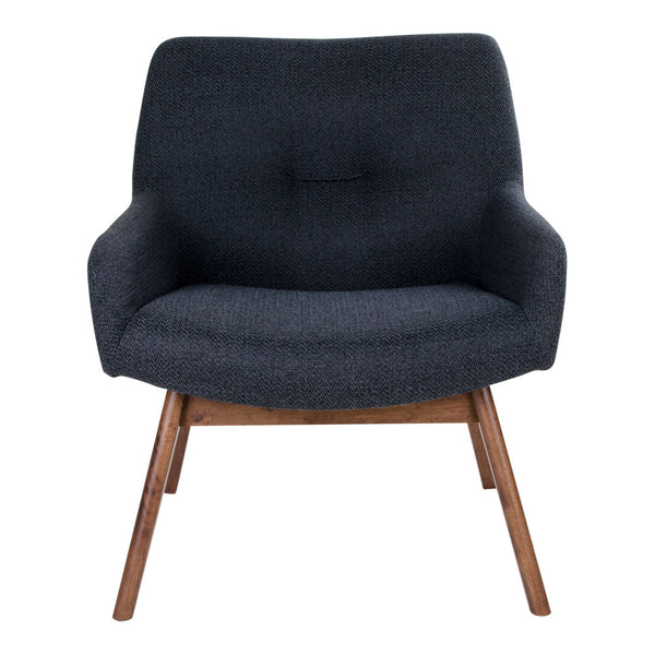 Loungefåtölj LONDON Boucle-Grå