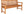 Bänk CABO Teak 62x150x92 Natur