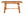 Bänk BENCH Rattan 40x90x46 Natur