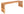 Bänk BENIDORM Teak 35x140x48 Natur