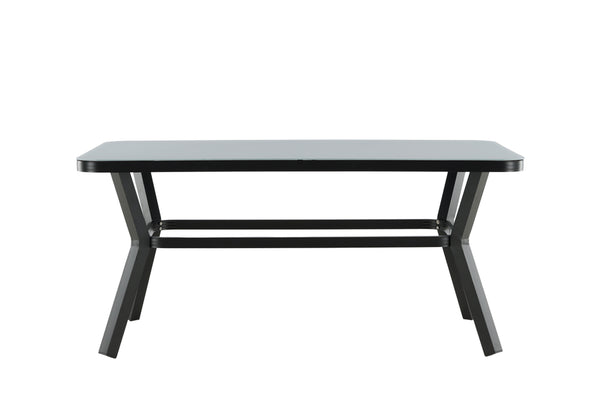 Rektangulära Matbord VIRYA 160 X 90 Svart