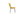 Dining chairs LIMHAMN Velvet 82.5x44.5x54cm Yellow-2pcs