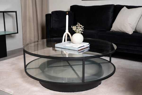 Couchtisch FALSTERBO ⌀100cm-Glas