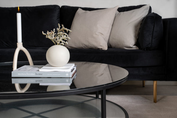 Couchtisch FALSTERBO ⌀100cm-Glas