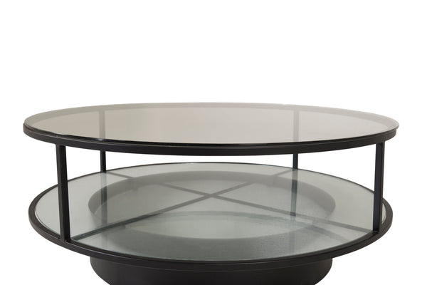Couchtisch FALSTERBO ⌀100cm-Glas