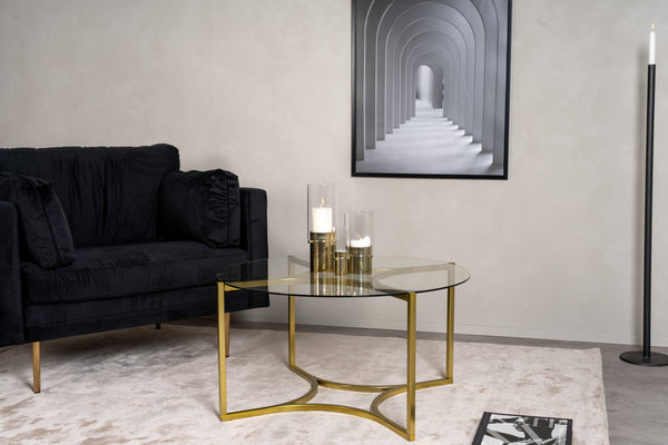 Couchtisch KIVIK ⌀90cm-Glas