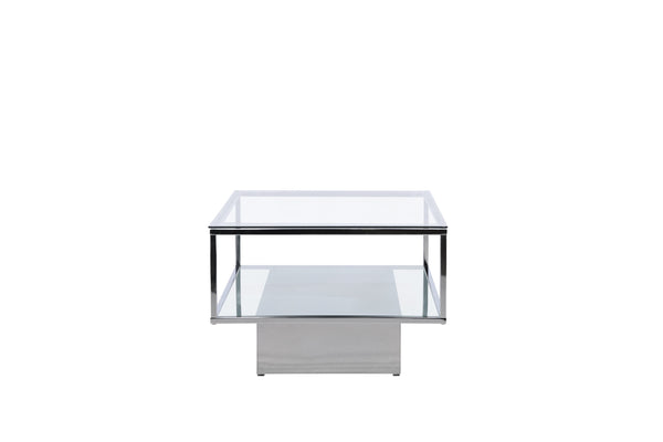 Soffbord MAGLEHEM Glas 130x60x38 Transparent