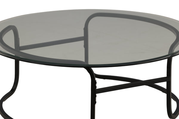 Couchtisch LOMMA ⌀110cm-Glas