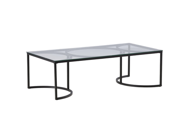 Couchtisch SCANNER 70x140cm-Glas