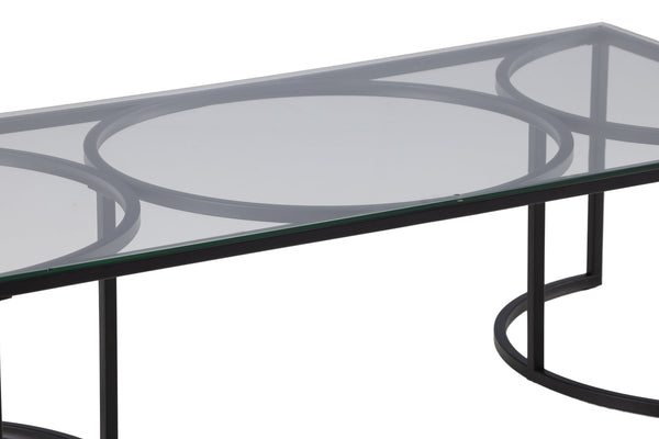 Couchtisch SCANNER 70x140cm-Glas