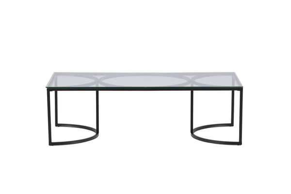 Couchtisch SCANNER 70x140cm-Glas