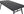 MATBORD SLEEK Veneer 95x195 cm-Svart