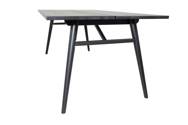 MATBORD SLEEK Veneer 95x195 cm-Svart