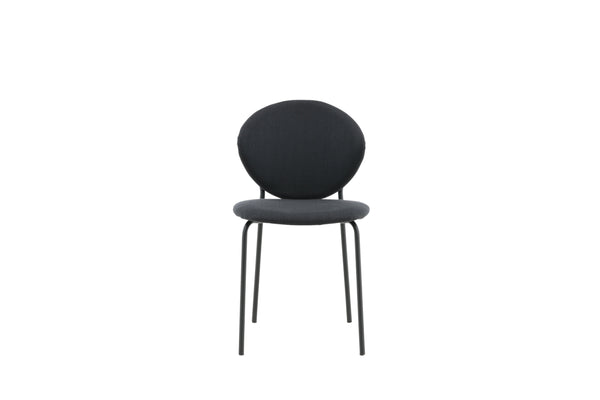 Matstolar VAULT Polyester 80x46x62cm Svart-2st