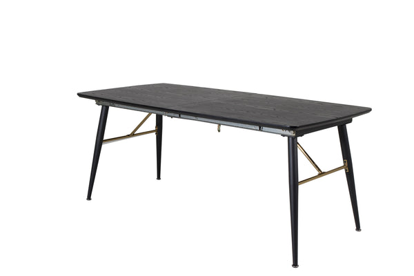 MATBORD GOLD MDF 85x180 cm-Svart