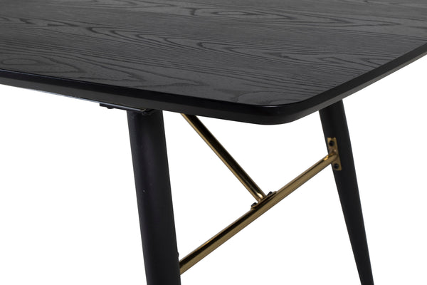 MATBORD GOLD MDF 85x180 cm-Svart