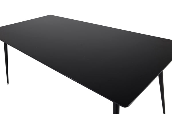 MATBORD SILAR MDF 90x180 cm-Svart