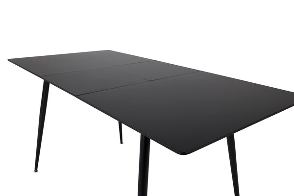 DINING TABLE SILAR MDF 90x120 cm-Black