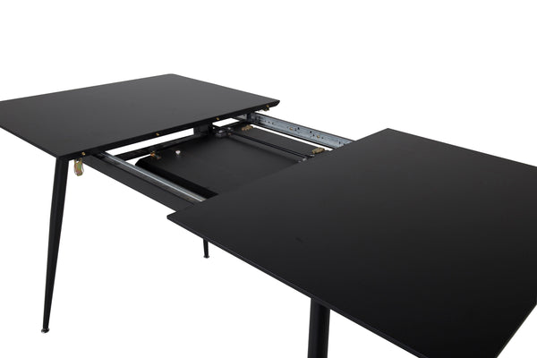 DINING TABLE SILAR MDF 90x120 cm-Black