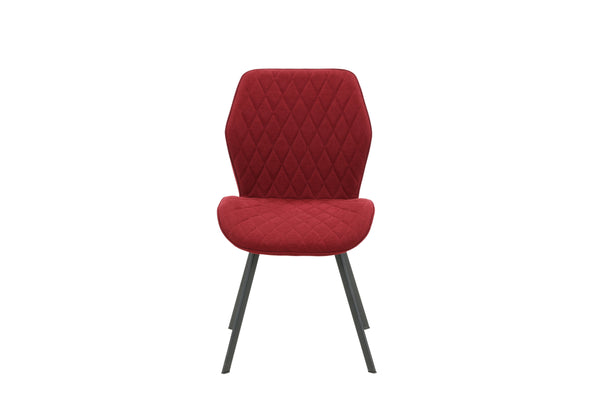 Matstolar GEMMA Polyester 90x50x63cm Röd-2st