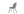 Dining chairs GEMMA Polyester 90x50x63cm Grey-2pcs