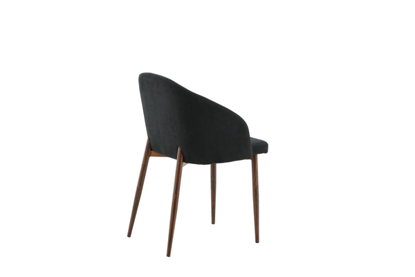 Matstolar ARCH Polyester 83x485x55cm Svart-2st