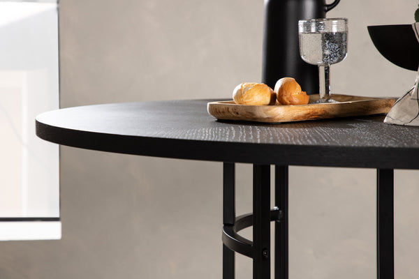 MATBORD COPENHAGEN MDF ⌀115 cm-Svart